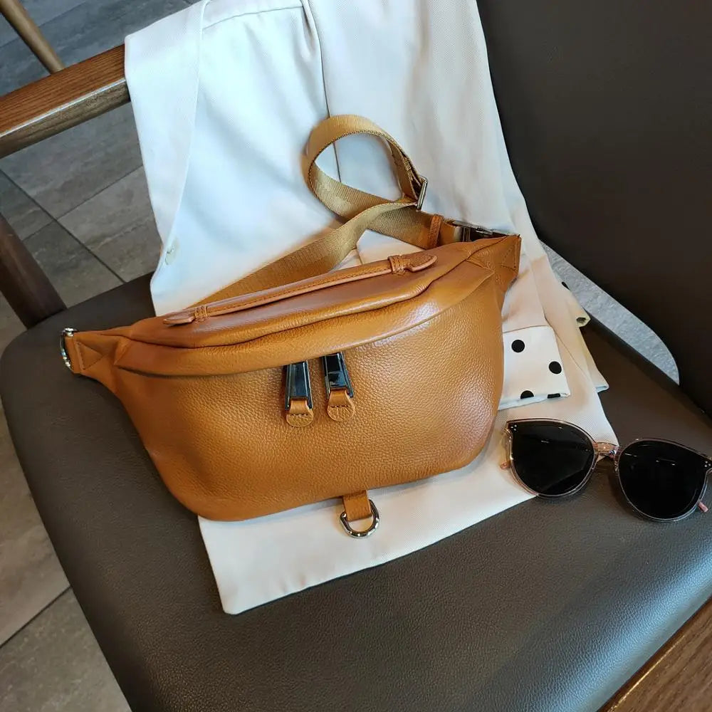 Sac Banane Luxe Cuir Véritable BRIGGS Femme
