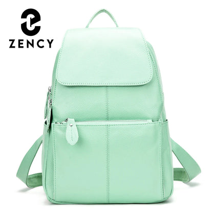 Zency Taro : Sac à Dos Cuir Véritable Polyvalent
