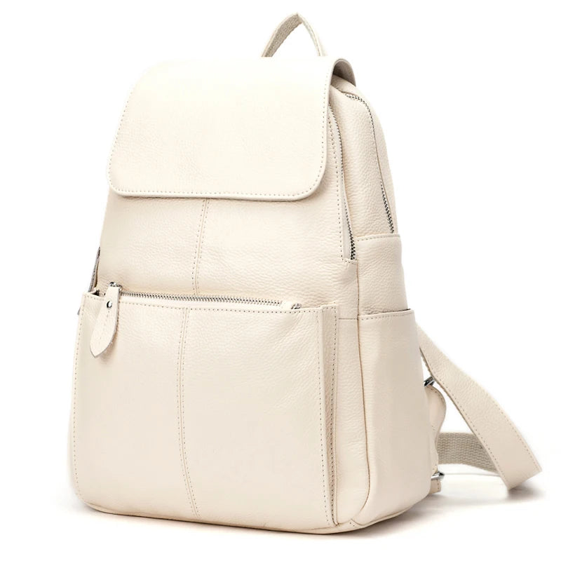 Zency Taro : Sac à Dos Cuir Véritable Polyvalent