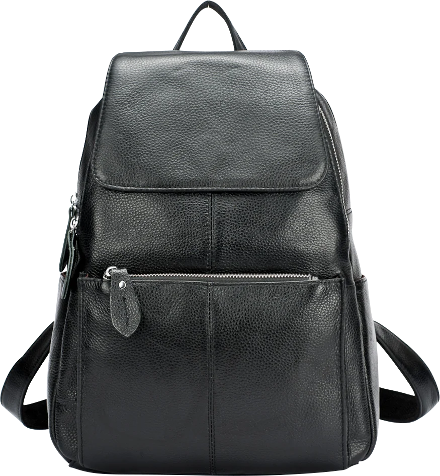 Zency Taro : Sac à Dos Cuir Véritable Polyvalent