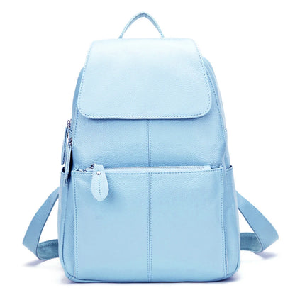 Zency Taro : Sac à Dos Cuir Véritable Polyvalent