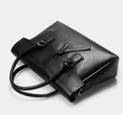 Sac Bandoulière Cuir Véritable Femme 14"