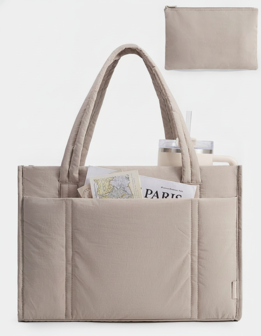 Ensemble 2 Sacs Fourre-Tout Matelassés BAGSMART