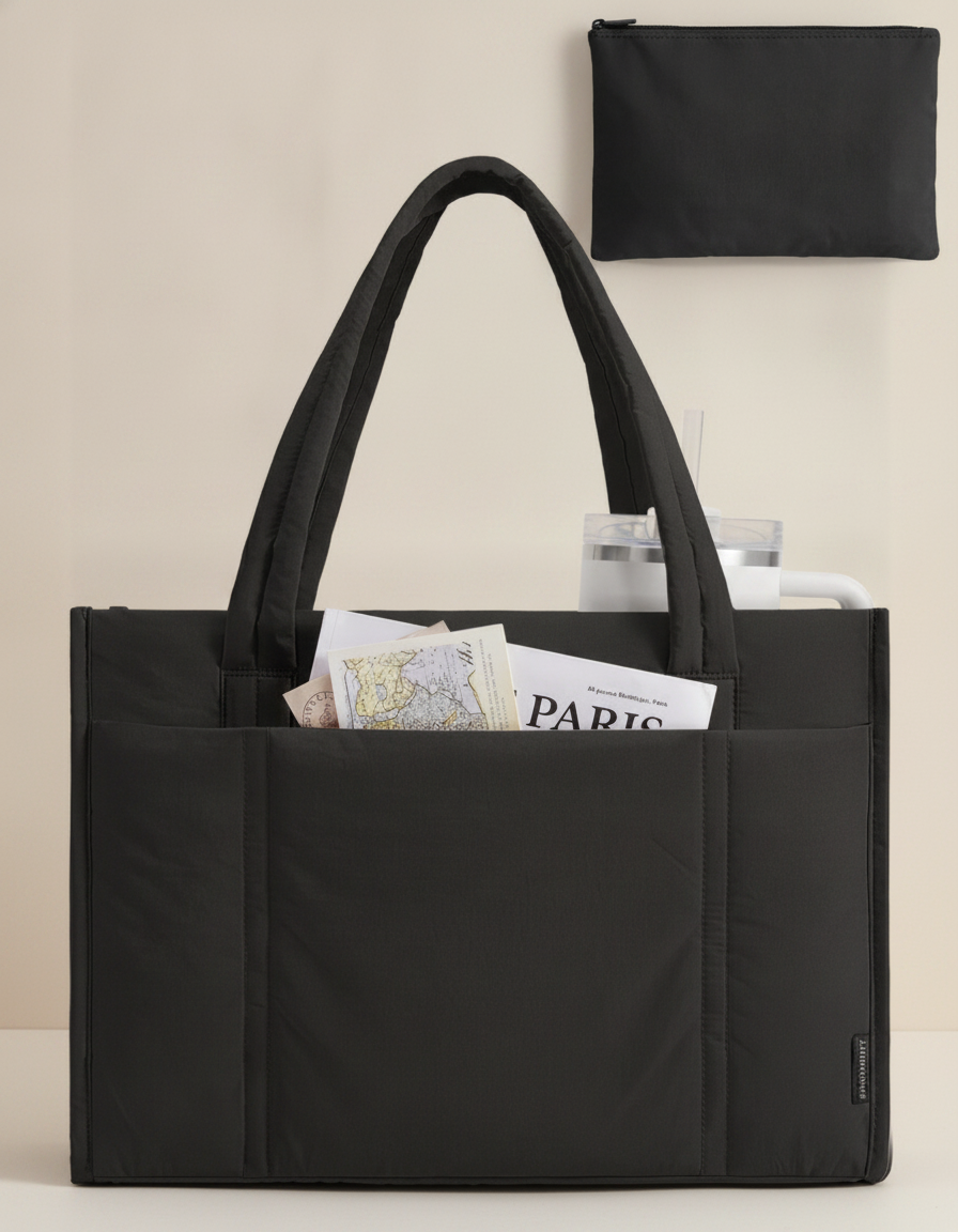 Ensemble 2 Sacs Fourre-Tout Matelassés BAGSMART
