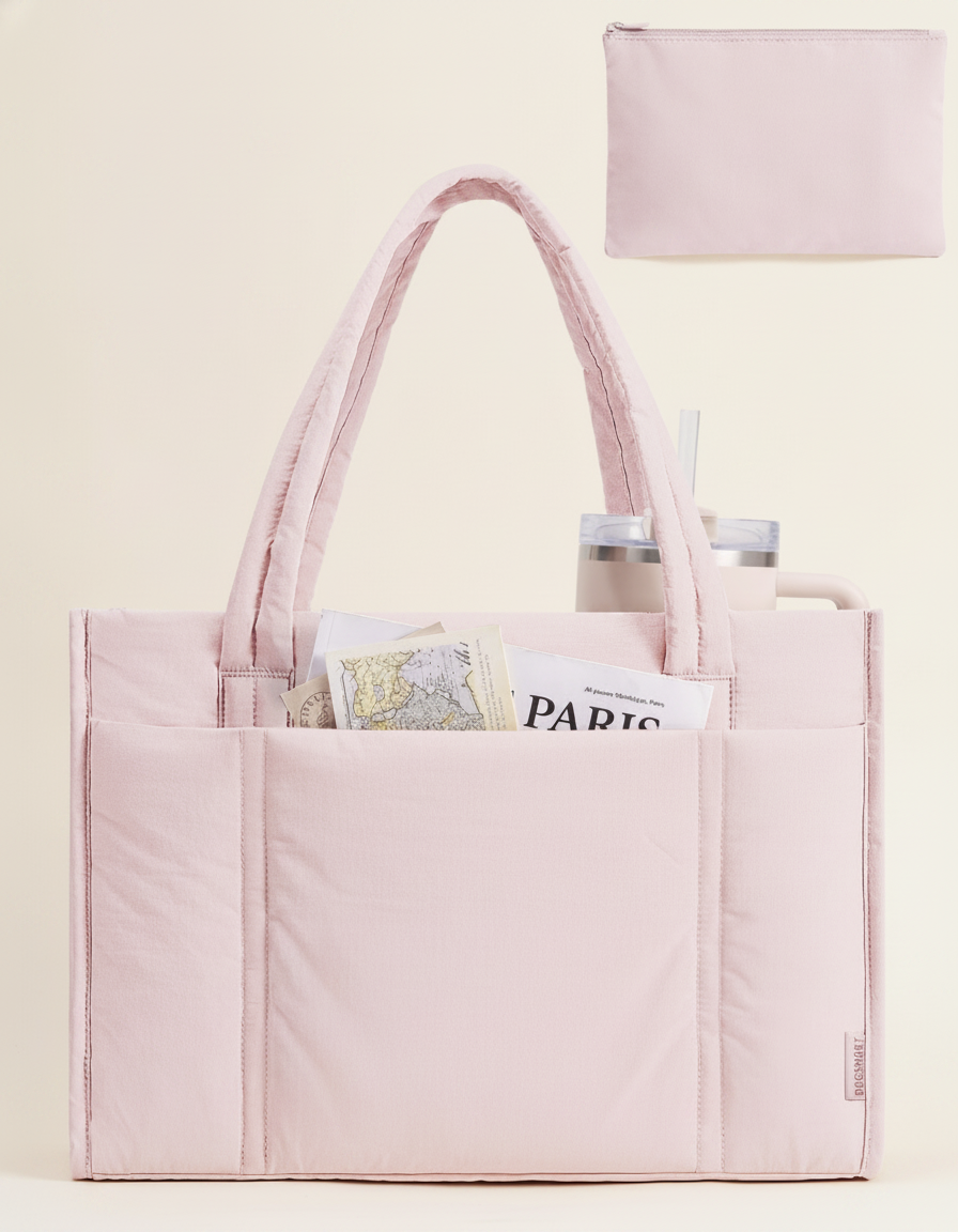 Ensemble 2 Sacs Fourre-Tout Matelassés BAGSMART
