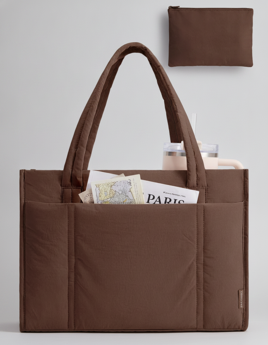 Ensemble 2 Sacs Fourre-Tout Matelassés BAGSMART