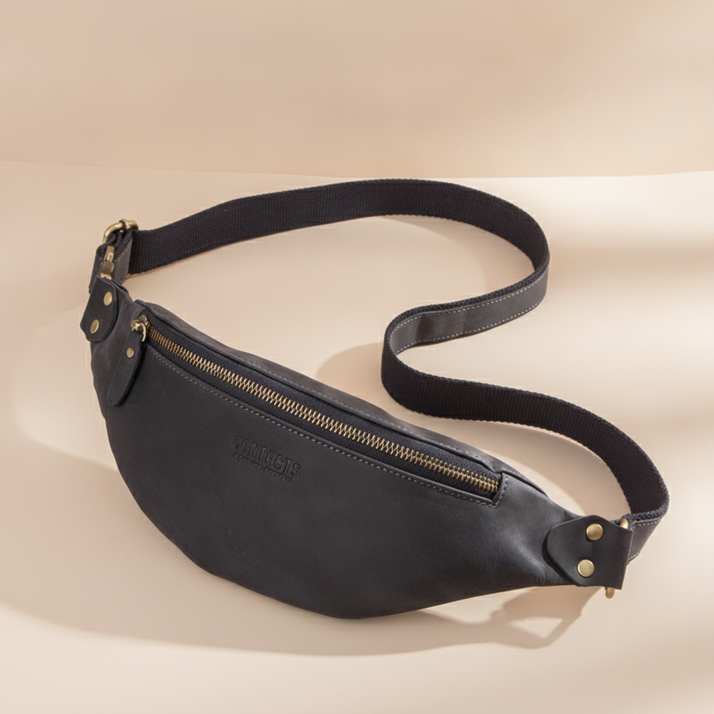 Sacoche Homme Cuir Crazy Horse Multifonction