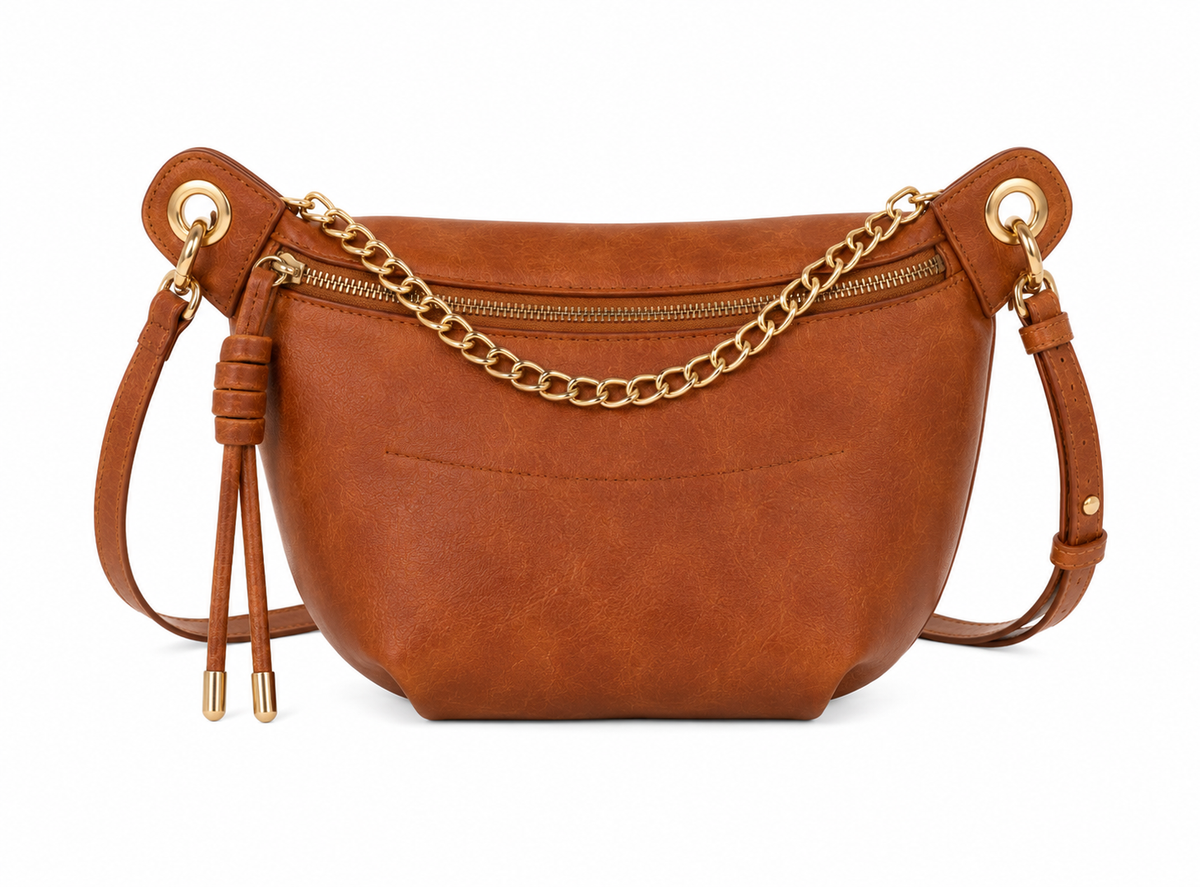 Sac Banane Luxe Cuir Véritable ITAMOOD