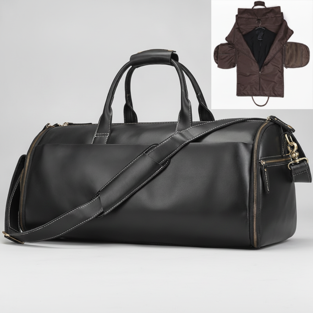 Sac de voyage ELIN en cuir pour homme d'affaires