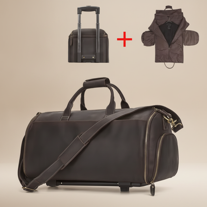 Sac de voyage ELIN en cuir pour homme d'affaires