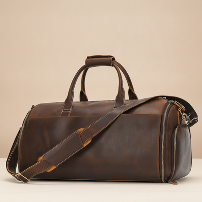 Sac de voyage ELIN en cuir pour homme d'affaires