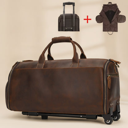 Sac de voyage ELIN en cuir pour homme d'affaires