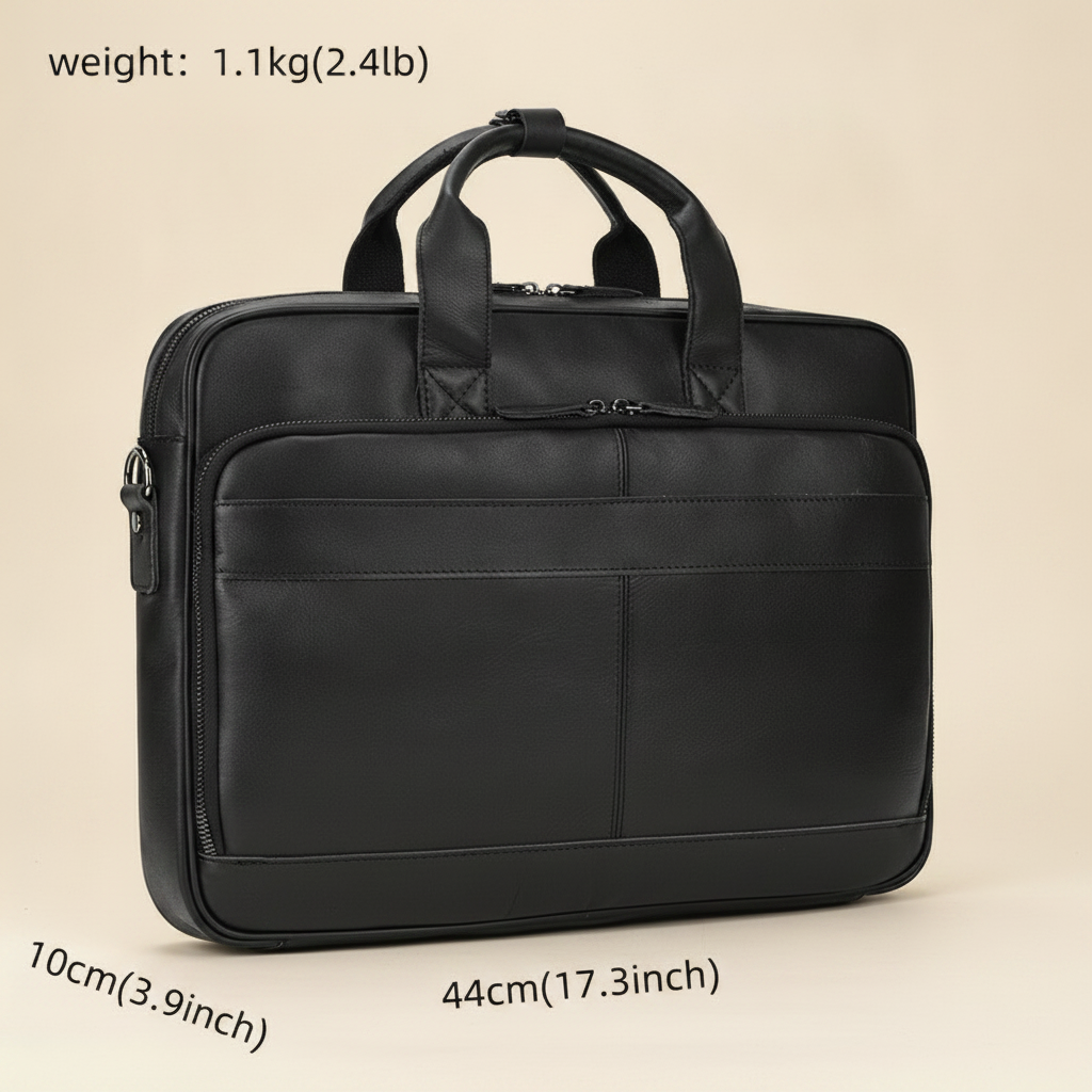 Sacoche Ordinateur Cuir Homme Business
