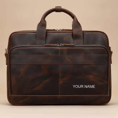 Sacoche Ordinateur Cuir Homme Business