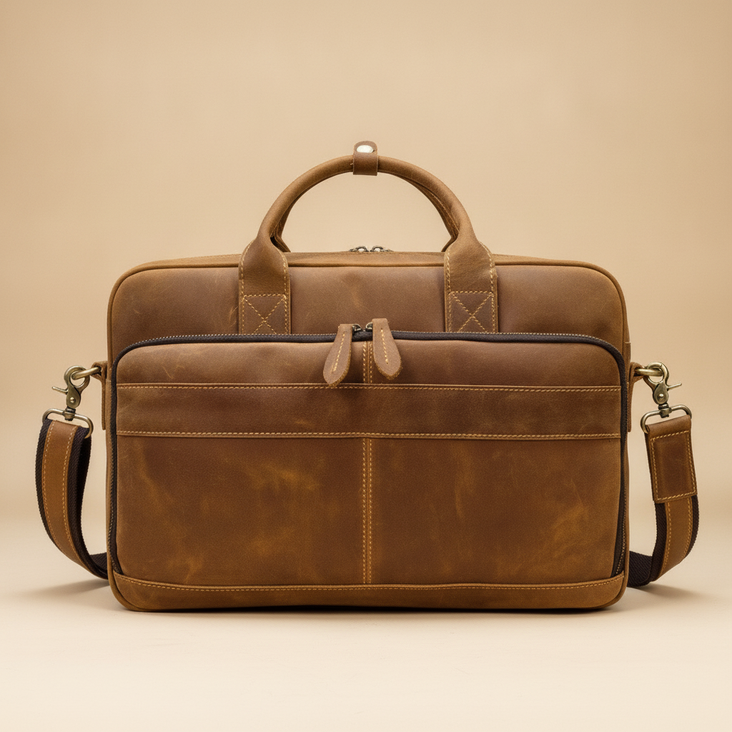 Sacoche Ordinateur Cuir Homme Business