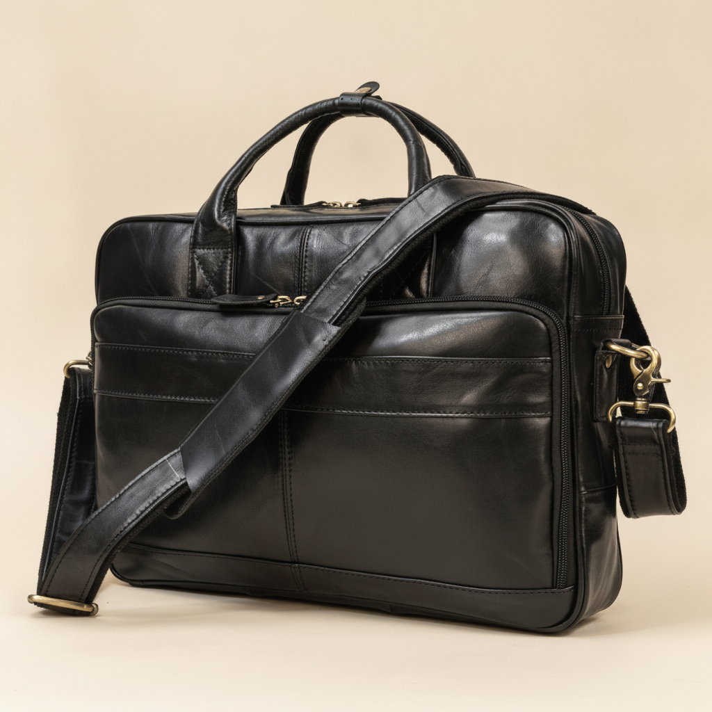 Sacoche Ordinateur Cuir Homme Business
