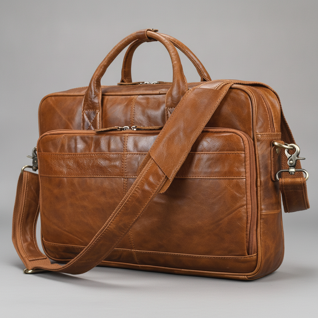 Sacoche Ordinateur Cuir Homme Business