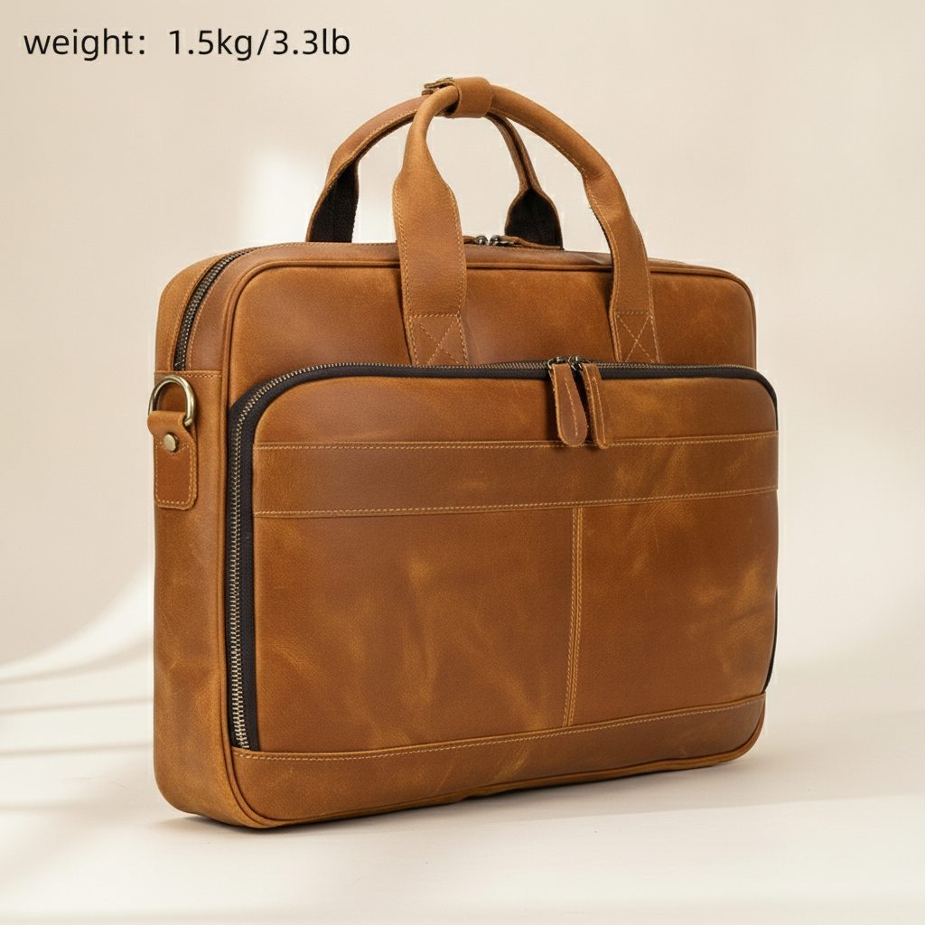 Sacoche Ordinateur Cuir Homme Business