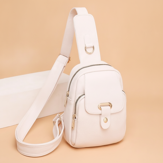 Sac Poitrine Cuir PU Femme - Organisé & Tendance