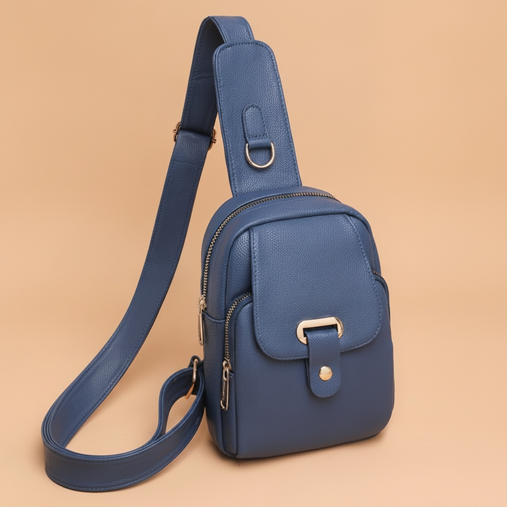 Sac Poitrine Cuir PU Femme - Organisé & Tendance