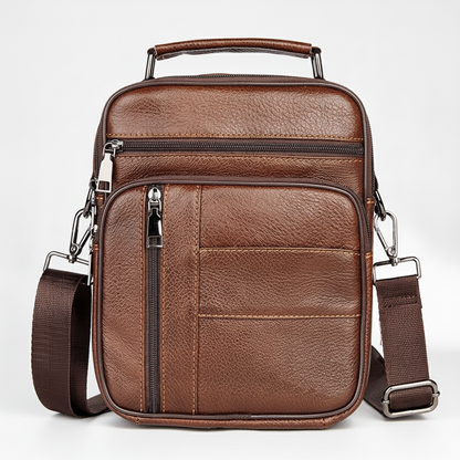 Sac Bandoulière Homme Cuir Véritable : Luxe & Pratique