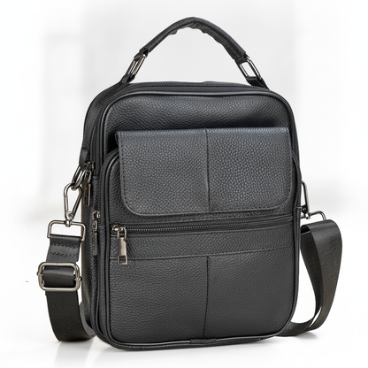 Sac Bandoulière Homme Cuir Véritable : Luxe & Pratique