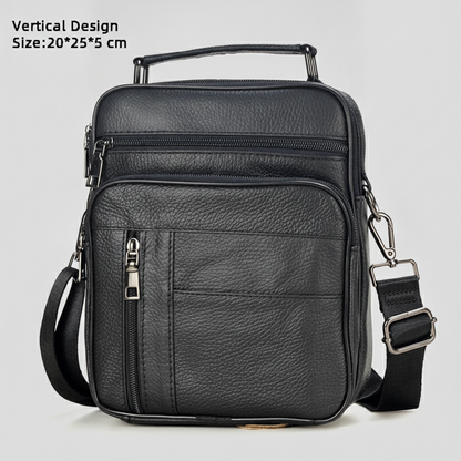 Sac Bandoulière Homme Cuir Véritable : Luxe & Pratique