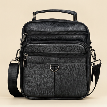 Sac Bandoulière Homme Cuir Véritable : Luxe & Pratique