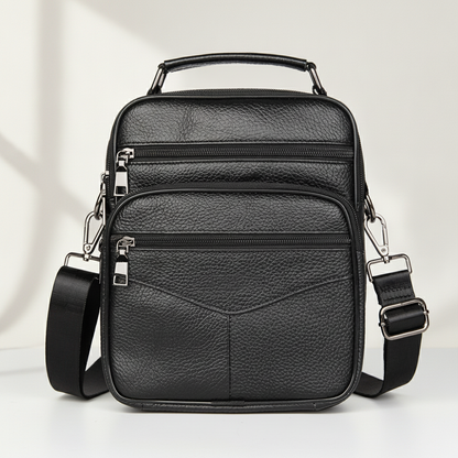 Sac Bandoulière Homme Cuir Véritable : Luxe & Pratique