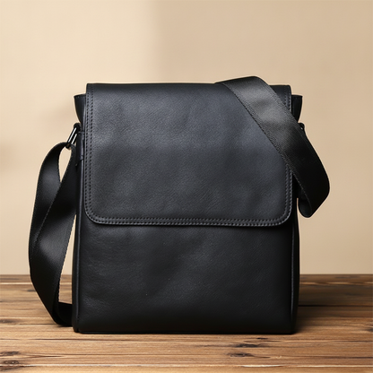 Sac Bandoulière Cuir Homme NZPJ Vertical Grande Capacité