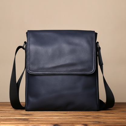 Sac Bandoulière Cuir Homme NZPJ Vertical Grande Capacité