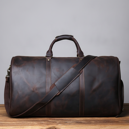 Sac Bandoulière Homme Cuir Vintage NZPJ