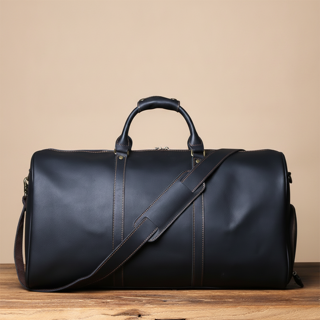 Sac Bandoulière Homme Cuir Vintage NZPJ