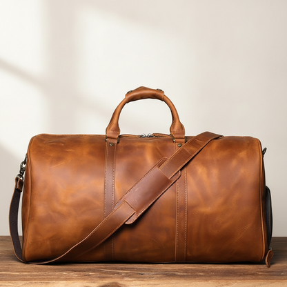 Sac Bandoulière Homme Cuir Vintage NZPJ