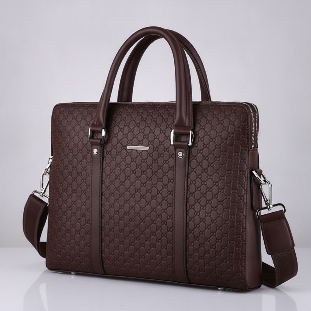 Mallette d'Affaires Homme en Cuir Premium