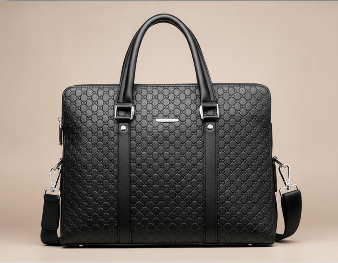 Mallette d'Affaires Homme en Cuir Premium