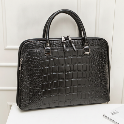 Sac à Main Cuir Affaires Femme 14"