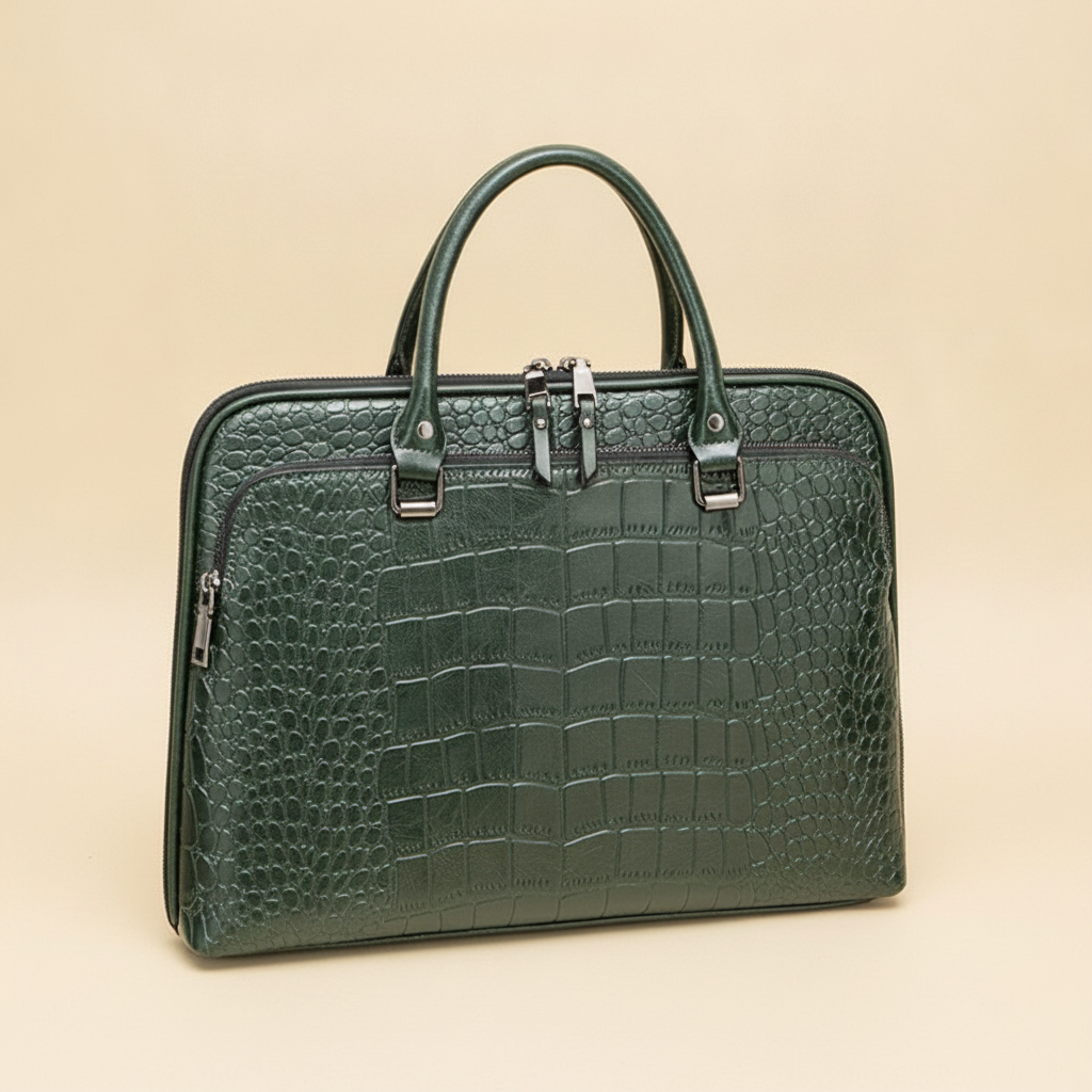 Sac à Main Cuir Affaires Femme 14"