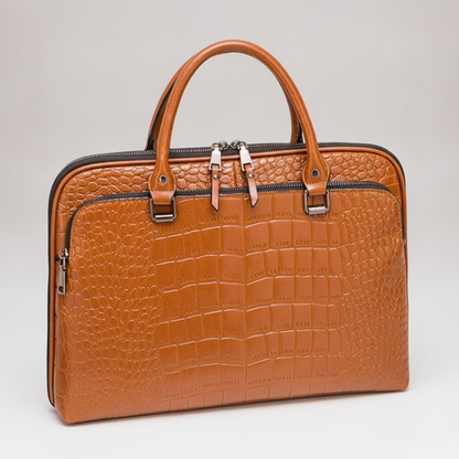 Sac à Main Cuir Affaires Femme 14"