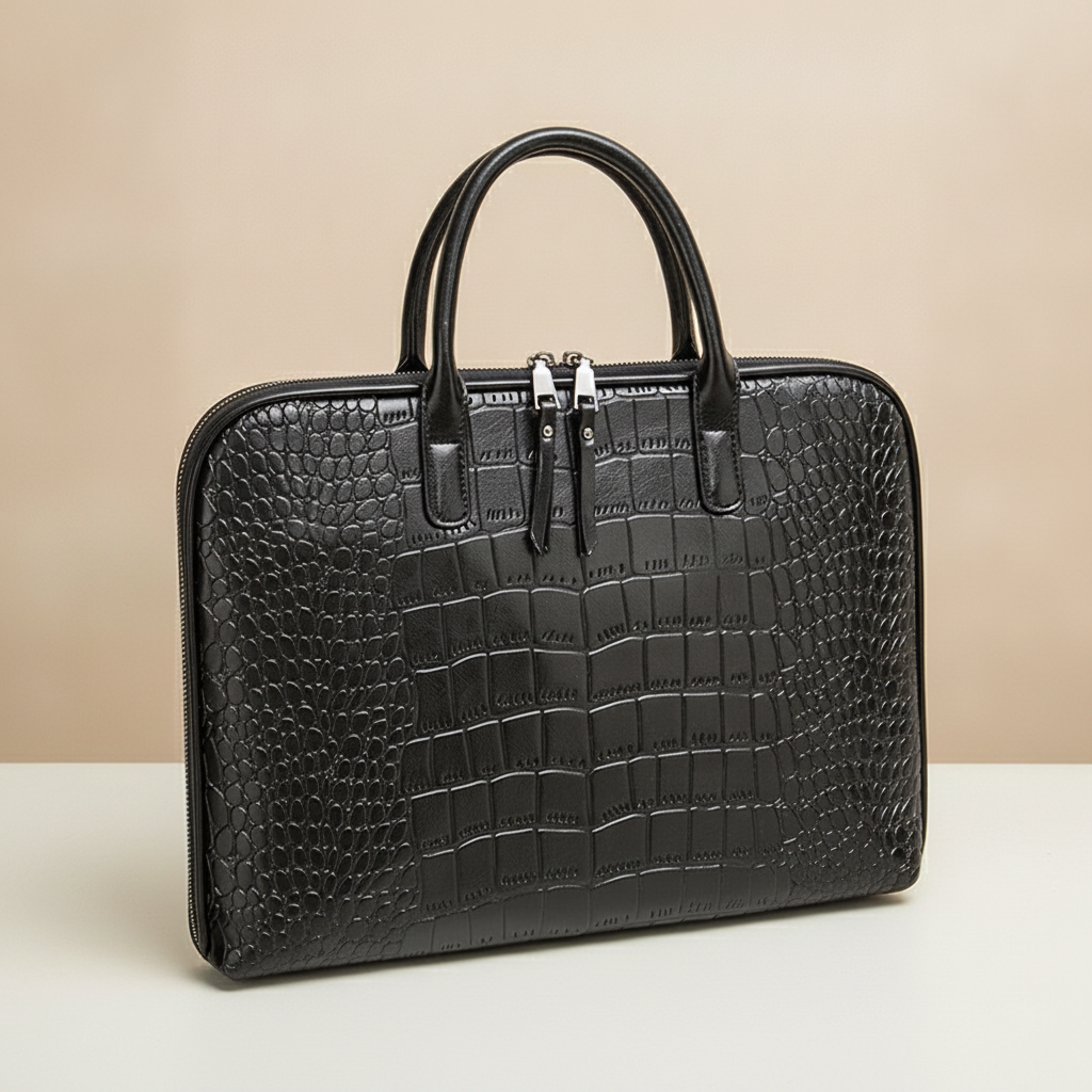 Sac à Main Cuir Affaires Femme 14"