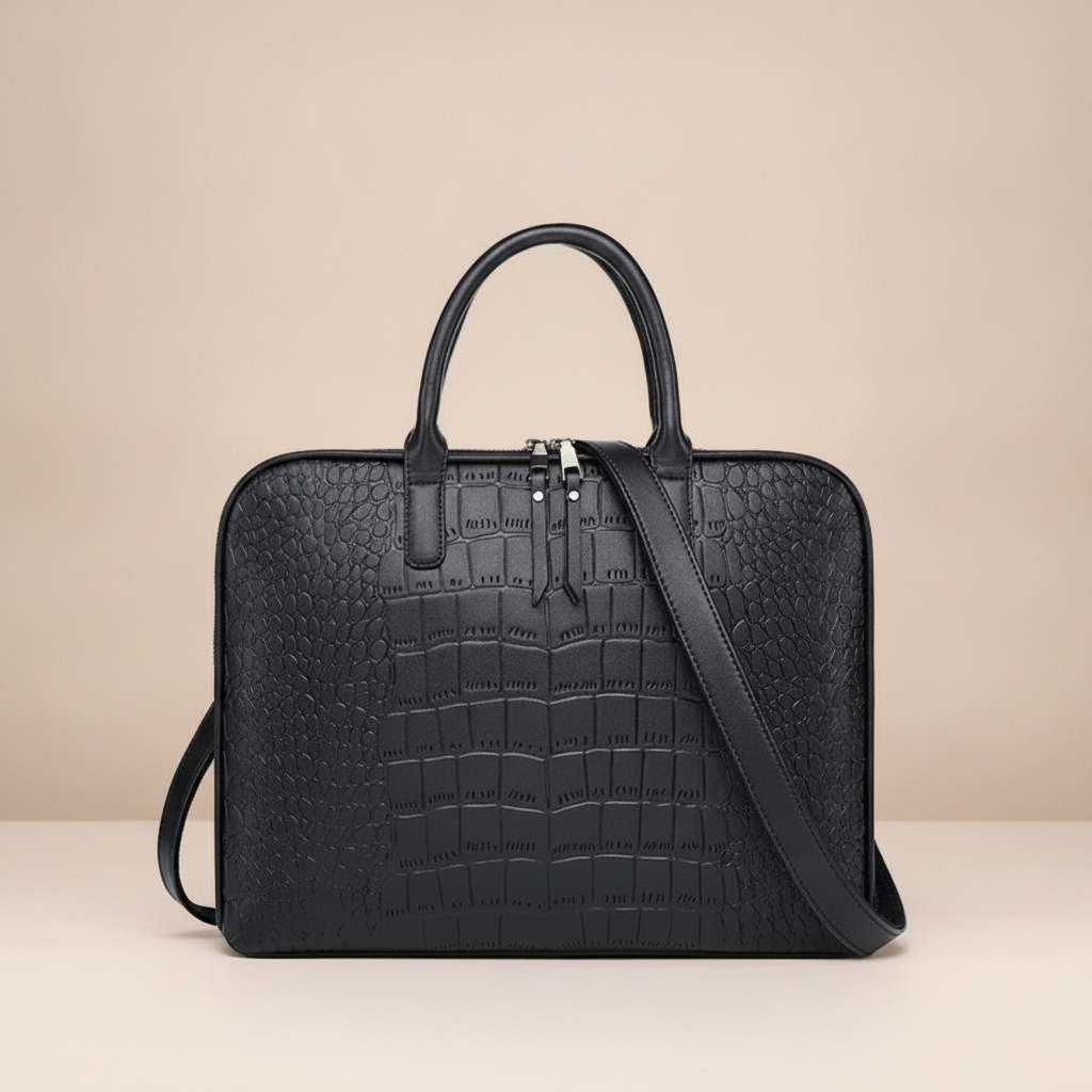 Sac à Main Cuir Affaires Femme 14"