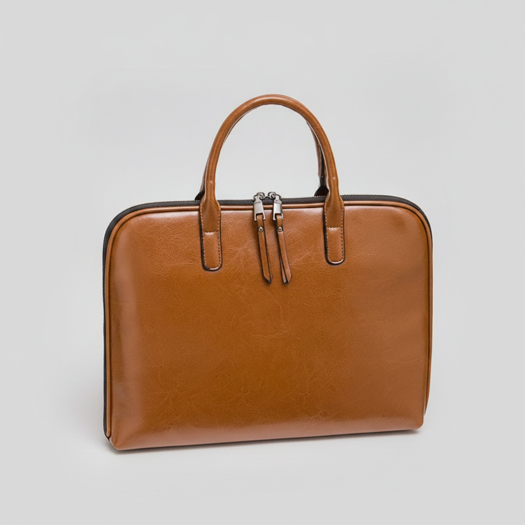 Sac à Main Cuir Affaires Femme 14"