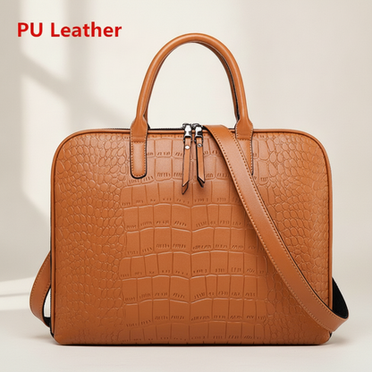 Sac à Main Cuir Affaires Femme 14"