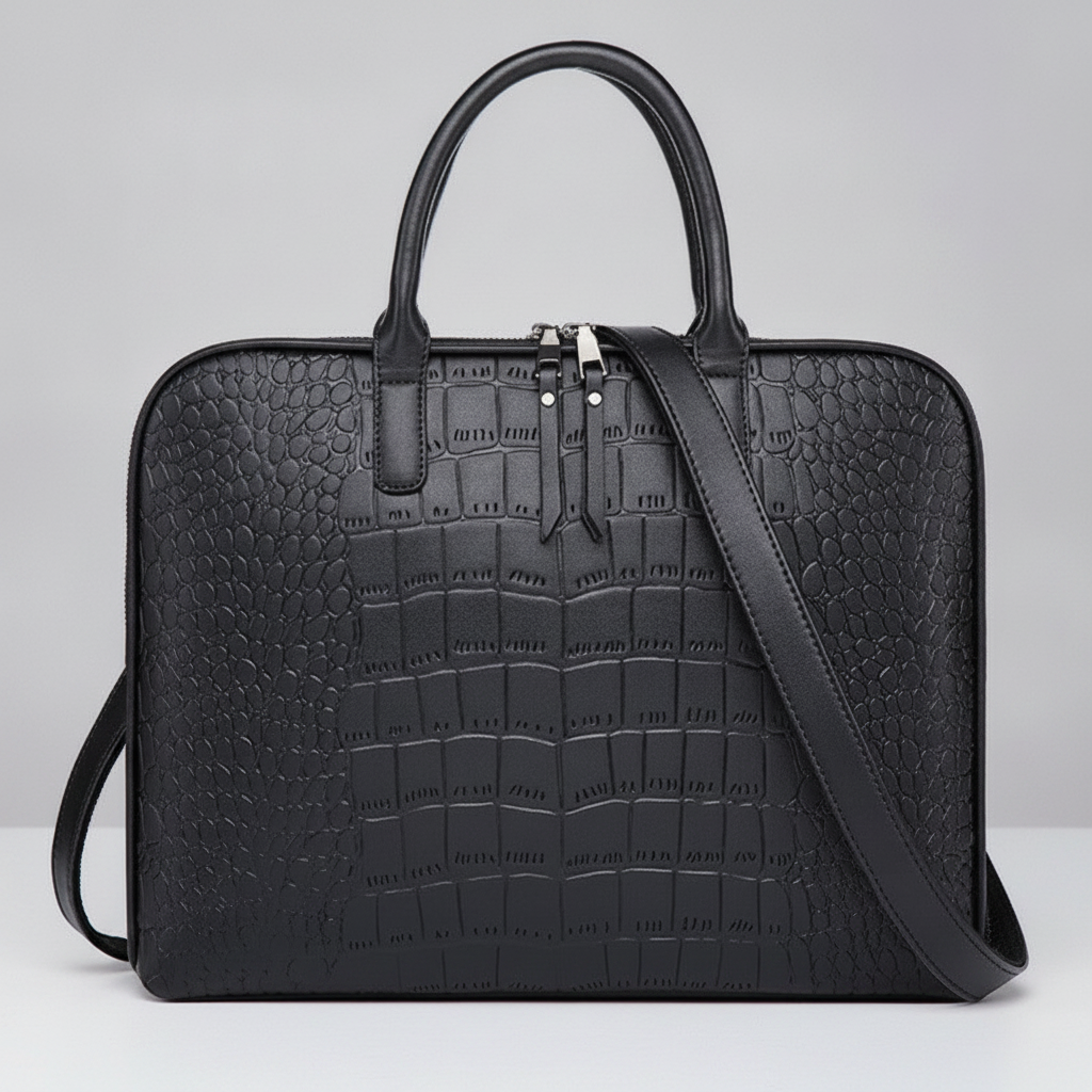 Sac à Main Cuir Affaires Femme 14"
