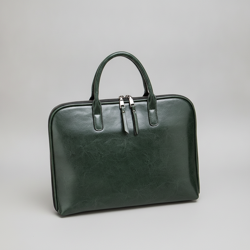 Sac à Main Cuir Affaires Femme 14"