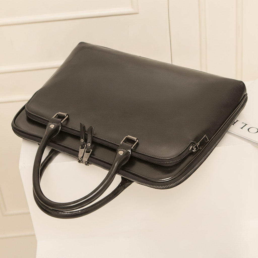 Sac à Main Cuir Affaires Femme 14"