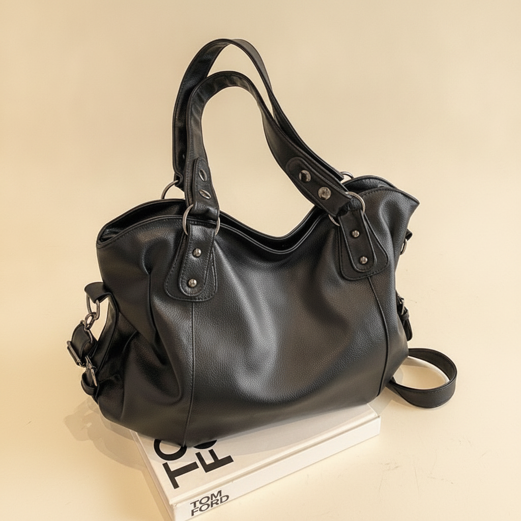 Sac à Main Rétro Grande Capacité Cuir PU