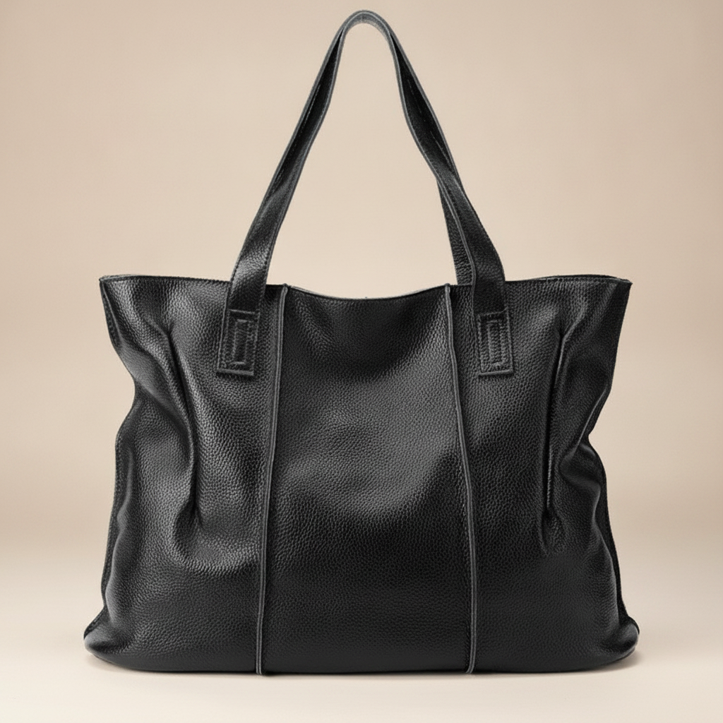 Sac à Main Cuir Véritable Rétro Grande Capacité