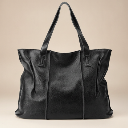 Sac à Main Cuir Véritable Rétro Grande Capacité