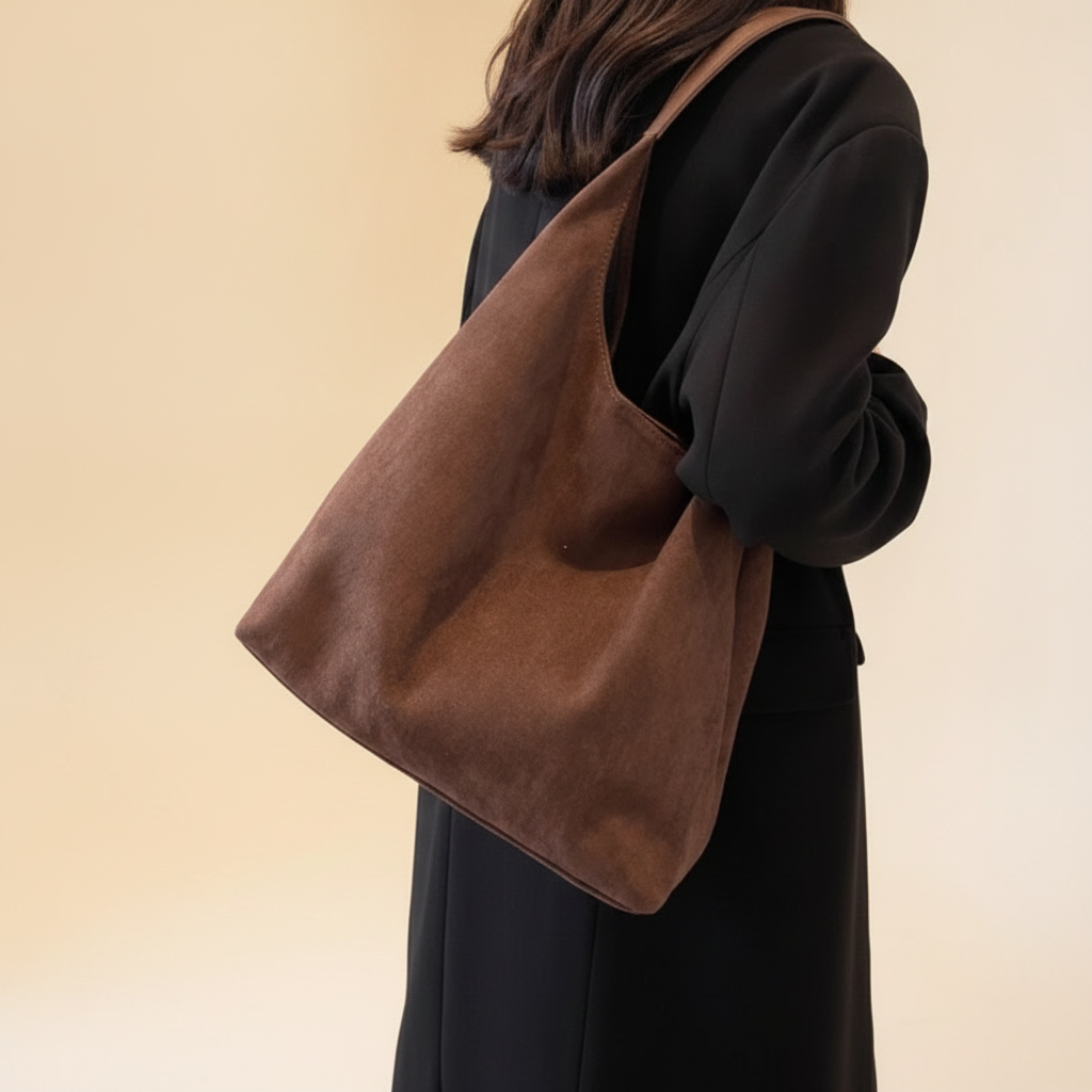 Sac Bandoulière Daim Vintage Chic